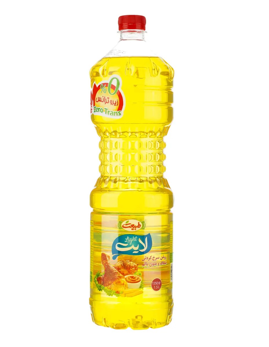 طبیعت روغن سرخ کردنی 1.5لیتری